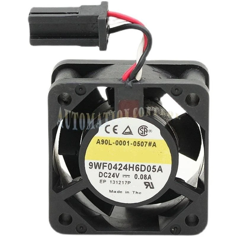 A90L-0001-0507#A 9WF0424H6D05A DC24V 0.08A 3Pin 40*40*20mm For Fanuc Fan - Image 1 of 1