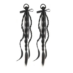 For Women Hair Bundles Double Ponytail with High Temperature Wire Twist Braids - Picture 1 of 13