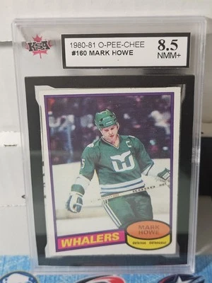 80-81 O-Pee-Chee Mark Howe KSA 8.5 🚨🚨🚨 Hartford Whalers  - Image 1 of 2