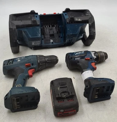 Lot of 4 Bosch Cordless Tools - Used, Working, Has Scratches and Marks - Image 1 of 4