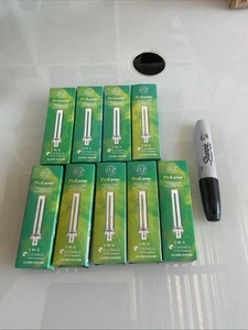 Lot Of 9 New Halco ProLume 5W CFL Light Bulbs 250Lm 2700k 5 W-S - Picture 1 of 4