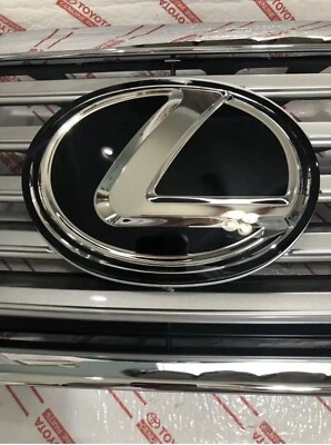 *NUEVA PARRILLA DELANTERA LEXUS LS460 "EMBLEMA" OEM 2010 2011 2012 ACTUALIZACIÓN BRILLANTE SUAVE Foto 1 de 4