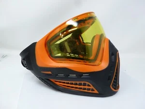 VIRTUE VIO ASCEND THERMO PAINTBALL BRILLE MASKE ORANGE DOPPELSCHEIBE GELBE GLÄSER - Bild 1 von 8
