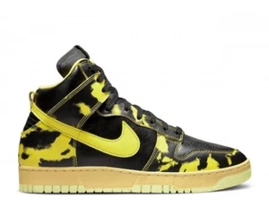 Size 11 Mens- Nike Dunk Hi 1985 SP Acid Wash Yellow Mens DD9404-001 NEW with Box - Picture 1 of 10