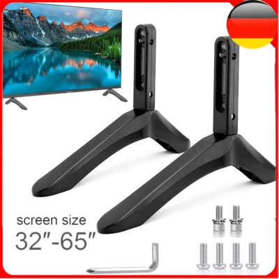 Tischplatte TV Ständer Standfuß für 32-65 Zoll LED LCD Samsung Sony LG Sharp - Bild 1 von 4