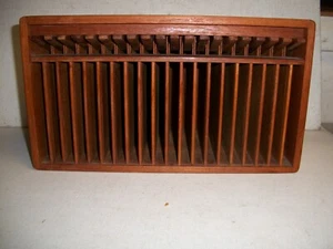 Vintage Kalmar Designs 20 Slot CD Holder Teak Wood MCM Storage - Picture 1 of 7