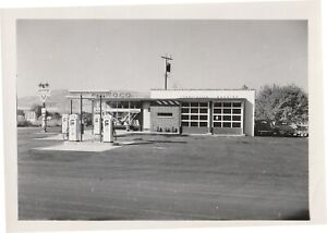 1940s Conoco Service Station Nu-Tane Gas Pumps TCP California ? B.F. Goodrich