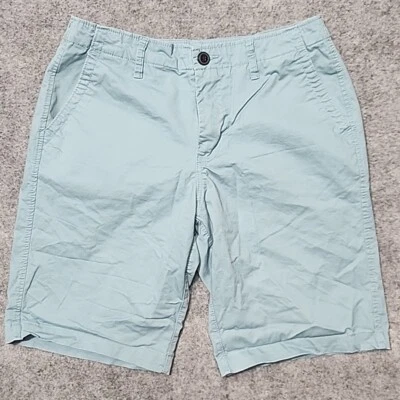 Pantalones cortos chinos clásicos Aeropostale para hombre talla 30 azul claro Foto 1 de 4