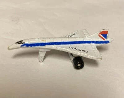 Galoob Micro Machines British Airways Concorde 1987 - blanco Foto 1 de 4