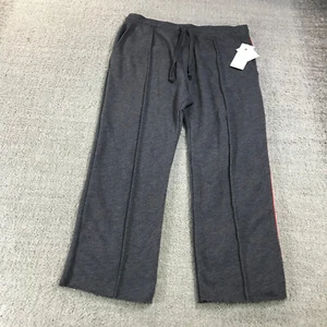 Spiritual Gangster Sweatpants Womens Medium Cropped Essential Metallic Stripe - Picture 1 of 8