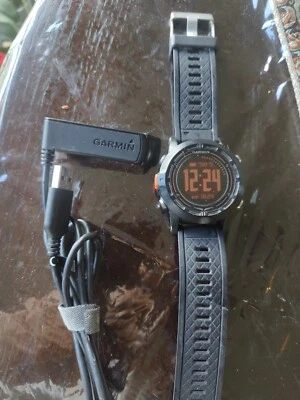 DEFECTUOSO Garmin D2 Reloj Aviador GPS Mapa en Movimiento Altímetro Temporizador Negro L G3D Foto 1 de 4