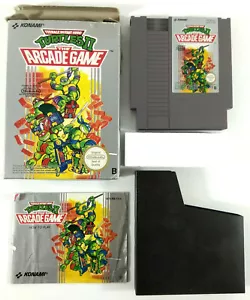 Game Nintendo Nes Boxed Teenage Mutant Hero Turtles II Fah - Picture 1 of 5