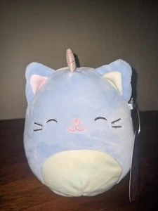 Courtney The Catorn Lavendel/Grau 5 Zoll Plüsch Squishmallow Kellytoy - Bild 1 von 1