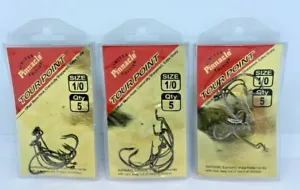 (3) GANCI A VITE SENZA FINE OFFSET PUNTO PINNACLE TOUR - MISURA 1/0 5 PER CONFEZIONE - Foto 1 di 1