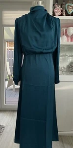 NEU!! Langarm Kleid - Petrol Gr. 40/L - Chic und bequem - in 2 Farben verfügbar - Bild 1 von 10