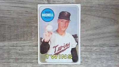 1969 Topps #459 Dave Boswell - Image 1 of 2