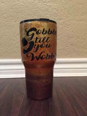 VASO OZARK TRAIL 30 OZ GOBBLE TILL YOU WOBBLE NUEVO Foto 1 de 2