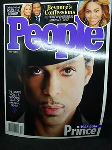 PRINCE (Menge 4) Menschen, Ebenholz, Conde Nast Sonderausgabe & Biografie - Bild 1 von 23