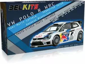 Volkswagen Polo R Wrc Red Bull 1:24 Plastic Model Kit BELKITS - Foto 1 di 1