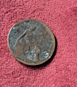 1896 GREAT BRITAIN UK ENGLAND 1 ONE  PENNY QUEEN VICTORIA WORLD COIN NICE! - Picture 1 of 2