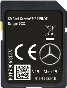 SD MAPPE MERCEDES STAR 1 V19 2022-23 CON AUTOVELOX -TUTOR-T_RED - Picture 1 of 3