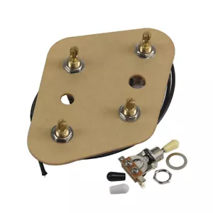 FLEOR 2T2V LP Guitar Prewired Wiring Harness Kit 3-Way Switch Push-Push Pots - Picture 1 of 6