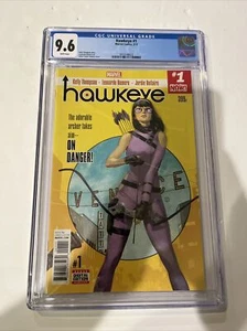 Hawkeye (2017) # 1 (CGC 9.6) 1st Kate Bishop solo! 1st Ramone Watts Disney+ - Picture 1 of 3