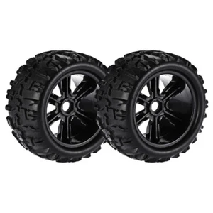 2 Stück Räder RC Gummireifen RC Buggy Auto Kunststoffrad RC Spielzeug Reifen - Bild 1 von 12