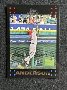 GARRET ANDERSON #580 2007 Topps Baseball QTY Los Angeles Angels - Picture 1 of 2