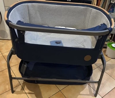 Maxi-Cosi Iora faltbares Beistellbett - EssentialBlau, gebraucht, guter Zustand  - Bild 1 von 2