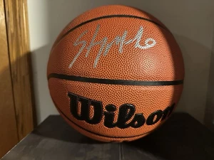 Carmelo Anthony Autographed Denver Nuggets Signed Wilson Basketball Fanatics - Picture 1 of 2