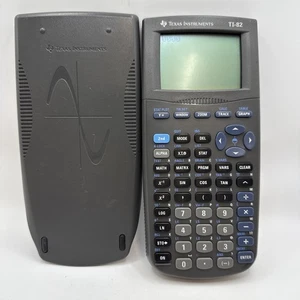 Texas Instruments TI-82 Graphing Calculator With Cover Working Tested - Picture 1 of 3