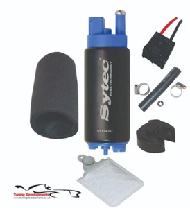 Kit de bomba de combustible genuino SYTEC 340 LPH para Mitsubishi Lancer Evolution 4 5 6 7 8 9 - Imagen 1 de 1