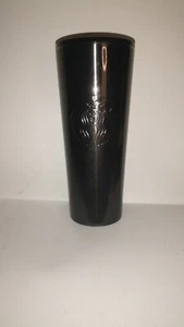 Starbucks Holiday 2019 Edelstahl Cold Drink Tumbler - Schwarz - Bild 1 von 10