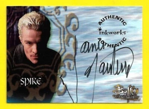 1999 Buffy The Vampire Slayer Season 3 Autograph A12 James Marsters as Spike - Picture 1 of 3
