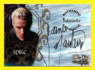 1999 Buffy The Vampire Slayer Season 3 Autograph A12 James Marsters as Spike - Image 1 of 3