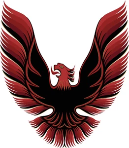 Pontiac Firebird Trans AM Vintage American Muscle Car Vinyl Sticker Decal Hood - Picture 1 of 1
