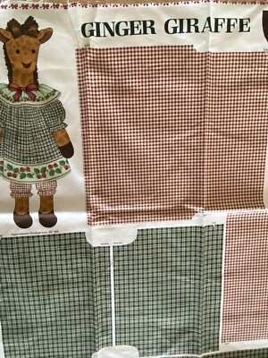 Кукла жираф Cranston Print Works VIP имбирь жираф ткань панель вырез и шитье - Изображение 1 из 4