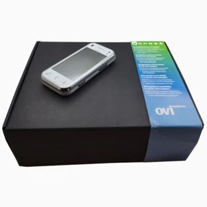 Nokia N97 Mini 3G SIM única 8 GB blanco QWERTY global desbloqueado de fábrica - Imagen 1 de 14