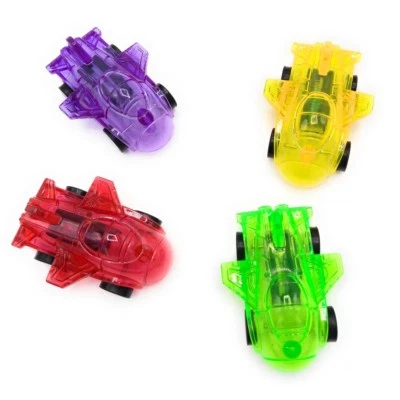 6 Auto mit Rückzug Flugzeugdesign Autos zum aufziehen Aufziehauto Mitgebsel Neu - Bild 1 von 2