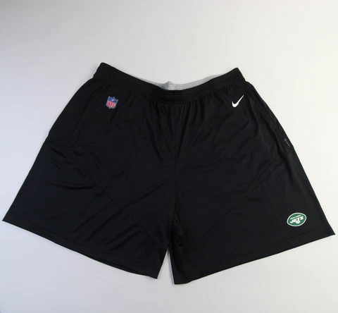 New York Jets Nike NFL On Field Apparel Dri-Fit Practice Shorts Men's Used Cover