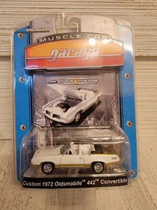 Green Light Muscle Car Garage Custom 1972 Oldsmobile 442 Convertible - Foto 1 di 5