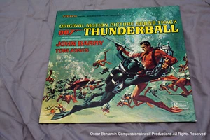 Thunderball Vinyl LP Soundtrack John Barry/Tom Jones - Picture 1 of 4