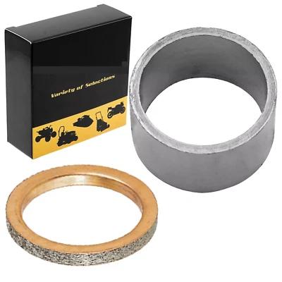Gaxetas silenciadoras de tubo de escape para Yamaha Warrior 350 YFM350X 1987-2004 - Imagem 1 de 4