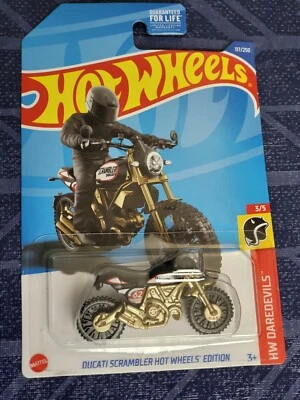 Hot Wheels Ducati Scrambler Hot Wheels Edition #117/250 2022 HW Daredevils 3/5 Foto 1 de 2