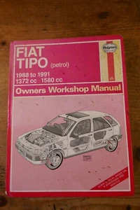 Haynes Owners Workshop Manual for a Fiat Tipo Petrol 88 - 91 - 234 pages - Picture 1 of 6