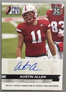 2022 Leaf Pro Set Draft Auto Austin Allen #PSA-AA1 Auto - Bild 1 von 2