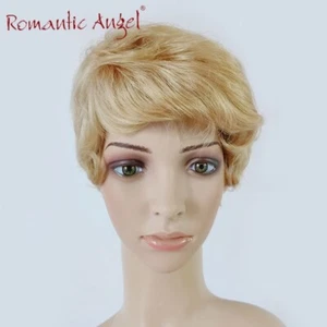 Women Mono Top Full Wig Synthetic Monofilament Wig with Wefts Back wave hair - Picture 1 of 6