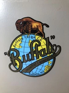 "Juego de 2 calcomanías Buffalo Forge Co para caja de herramientas de restauración de 2 1/2""" - Imagen 1 de 1
