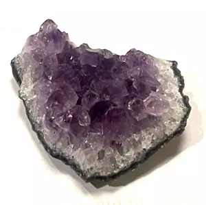 Amethyst Crystal Geode Quartz Purple Semi-Precious Gem C1 - Picture 1 of 7